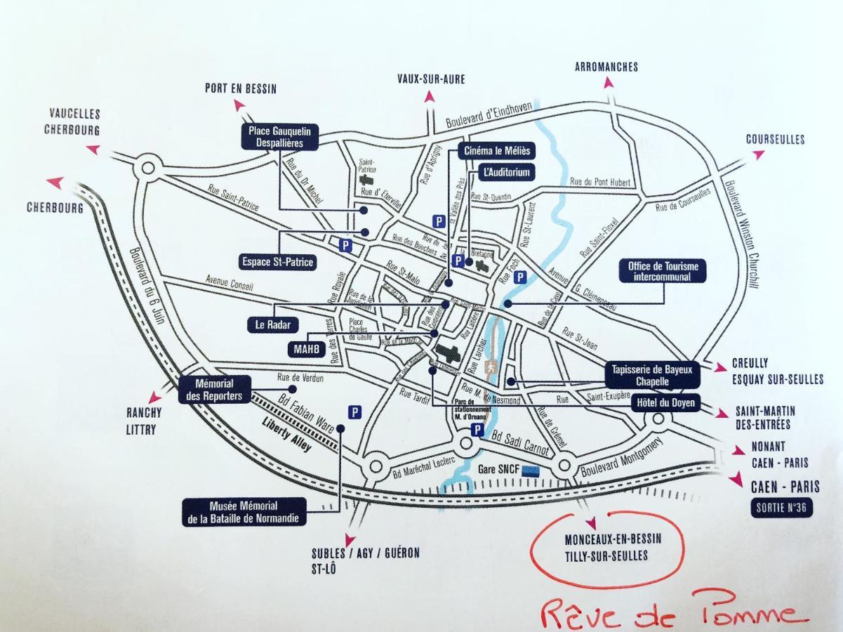 Chambre Pomme Cannelle Premium Aux Portes De Bayeux Normandie 2 Pers Monceaux-en-Bessin Εξωτερικό φωτογραφία